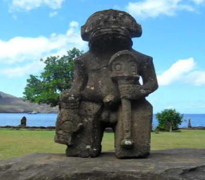 Nuku Hiva szobrok